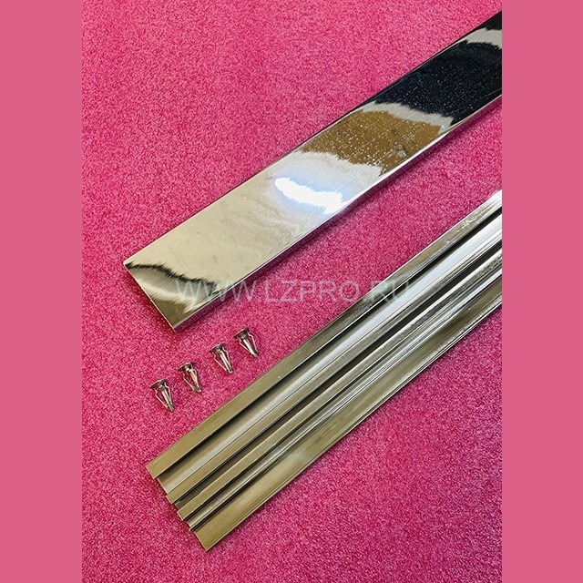 Плинтус кабины лифта L-1098 mm CHROME FAA459E999 CH 1098 Otis